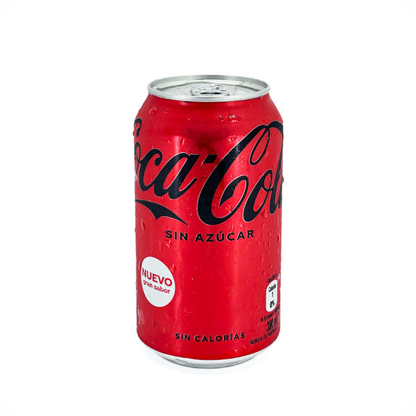 k. Coca Cola Zero 350 c.c.