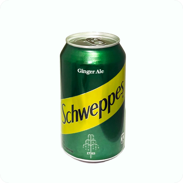 k. Schweppes Ginger Ale 350 c.c.